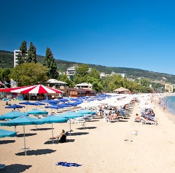 Strand in Bulgarien