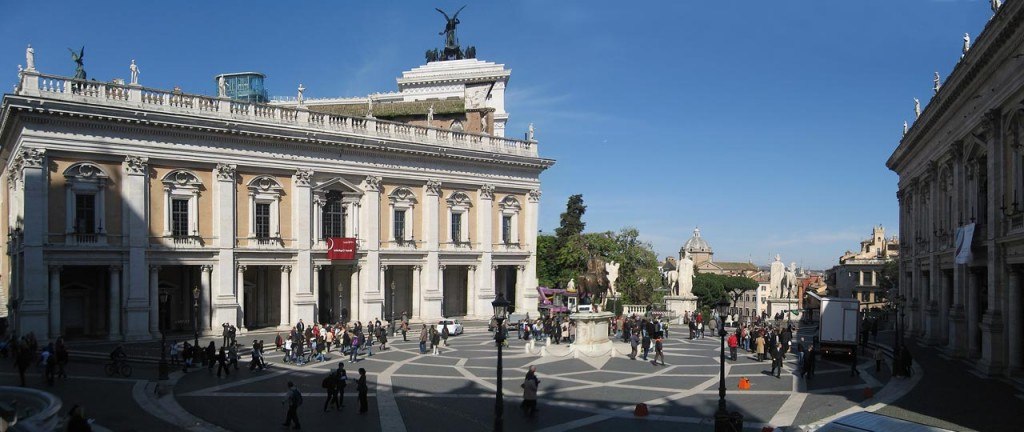 Kapitolsplatz Rom 2014
