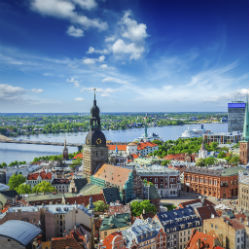 Riga aus der Luft