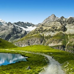 rennrad über alpen